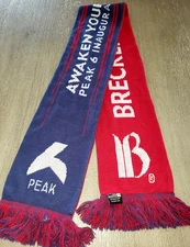men women BLUE RED WHITE SCARF AWAKEN YOUR 6TH SENSE PEAK 6 2013-2014 INAUGURATI