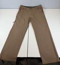Legendary Outfitters Mens Khaki Brown Canvas Pants Size 36x30