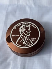 Syn Tin Aluminum Storage Container For Zyn "In Upper Decks We Trust"