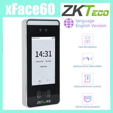 ZKteco Xface60 TCP/IP Biometric Face Facial Recognition Time Attendance Machine
