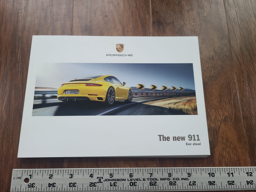 Porsche 911 2015 Verkaufsprospekt 991.2 Carrera Der neue 911 Ever Ahead Original - Bild 1 von 9