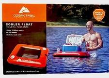 Ozark Trail Enfriador Exterior Flotador 10 a 28 Qt Balsa 2 Portavasos Nuevo en Caja