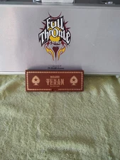 Vintage Marlboro Texan No. 45 Poker Cards and Full Throttle Poker Chips