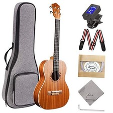 Baritone Ukulele 30 inch Ukelele Instrument Kit for Beginners Starter Pack