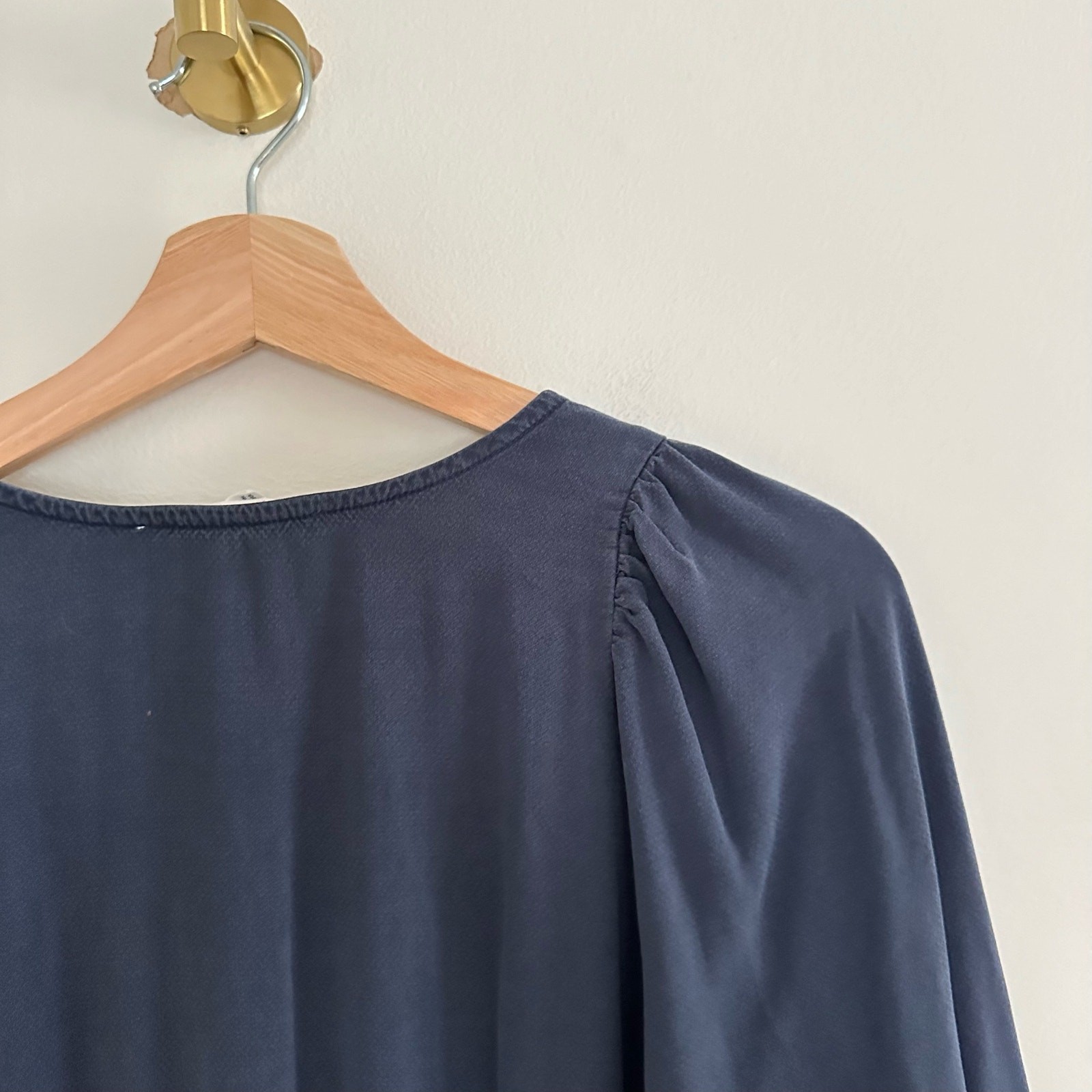 Splendid Sutton Long Sleeve Drawstring Waist Blou… - image 8