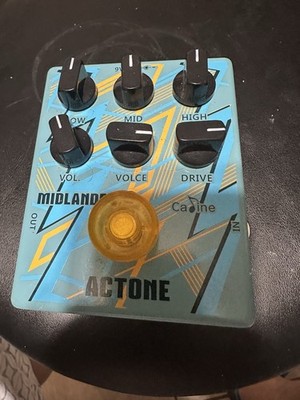 JOYO AC Tone Distortion Pedal British Rock Sound Amplifier Guitar Effect Pedal