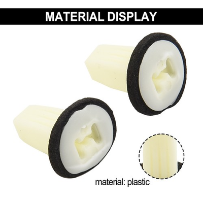 #ad Retainer Clips For Ford Parts Rear Lamp Replacement Tail Light White 2pcs $9.46