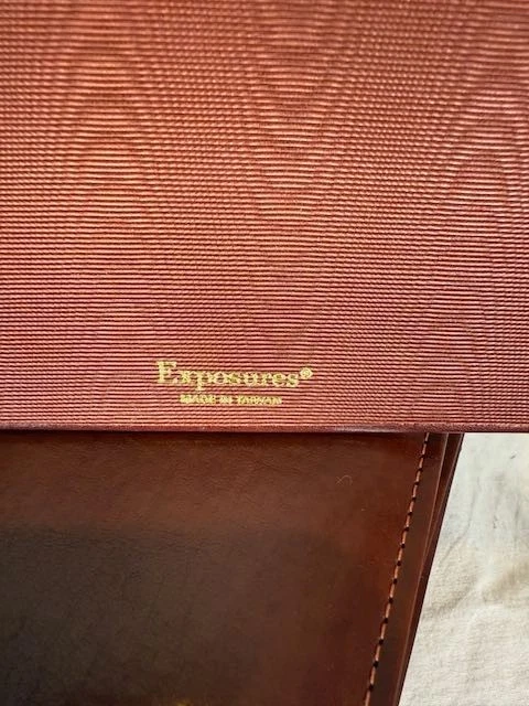 Extra Large Capacity Leather Photo/ Scrapbook Album- EXPOSURES - Image 3 of 4