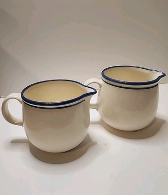 Vintage DDR Germany Milk Jugs 