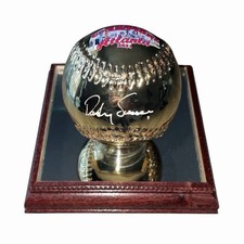 Dansby Swanson Autographed Baseball 2021 World Series Champions Atlanta Braves