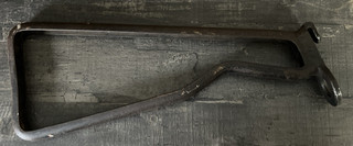 Ancienne Crosse pour Mitrailleuse Sten type squelette ww2