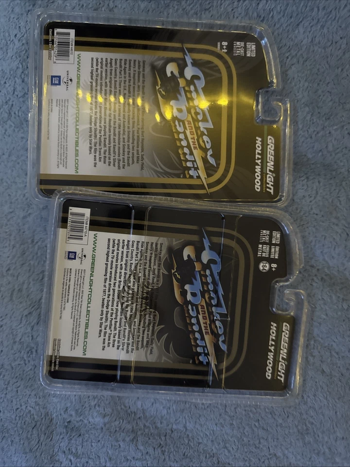 Smokey And The Bandit Greenlight 1/64 Lot Of 2 VARIANT RARE - Image 2 of 4