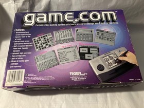 Tiger Game.com Console Handheld Working Condition with two games