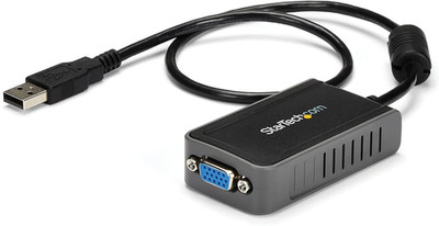 USB 2.0 to VGA Adapter, USB to VGA Monitor Converter for Windows, 1440X900 (No S