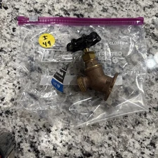 1/2 in. FIP Inlet x 3/4 in. MHT Outlet Brass Threaded Sillcock