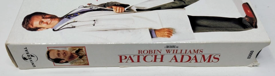 Patch Adams VHS (1998) - NTSC - English - VG/F (Tested) - Image 2 of 4