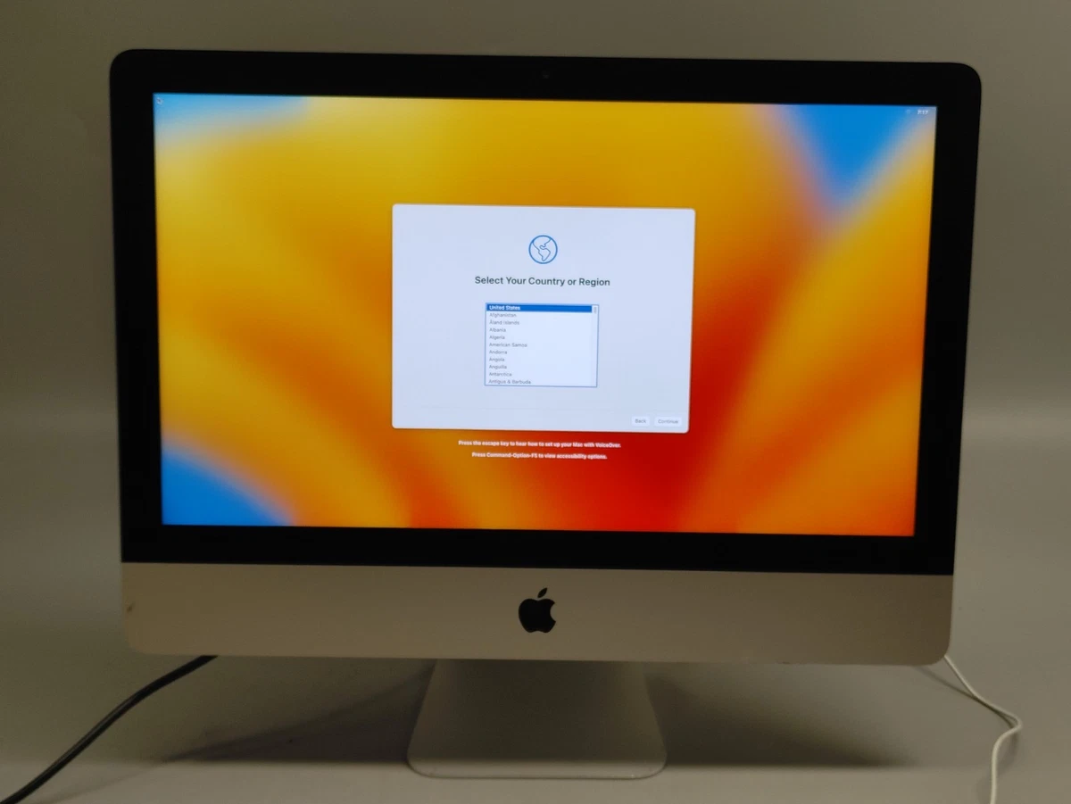 Intel Core i7 7th Gen. 2017 Release Year Apple Desktops & All-In