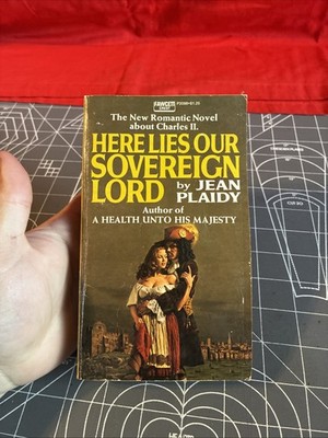 Vintage 1974 Here Lies Our Sovereign Lord by Jean Plaidy 