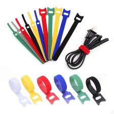 Double sided Strapping Reusable cable ties 12mm wide,Self-adhesive Cable Tidy