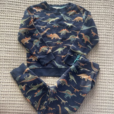 H&M Dinosaur Print Lounge Set Sweatshirt Joggers Outfit 4-6 years