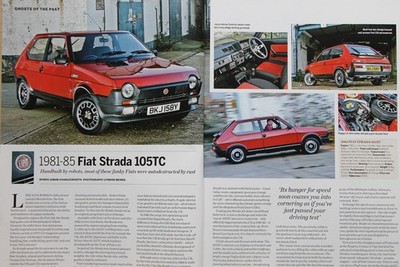 Original CC 2009 extracted mag article STRADA ESCORT ABARTH CHEVETTE HSR SUNBEAM