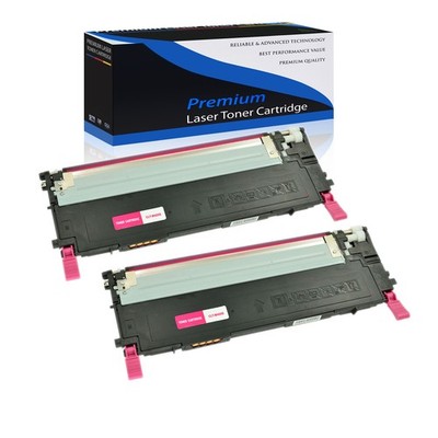 2PK Magenta CLT-M409S Toner for Samsung CLX-3175fn CLX-3175fw CLP-310 CLP-315