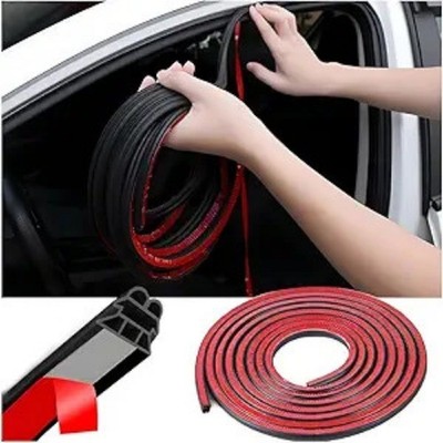 Car Door Seal Strip, Rubber 3 Layers Vehicle Weather Str Size: 3 Layers/32.8FT