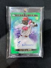 2024 Topps Inception Rookies & Emerging Stars GREEN AUTO /30 Elly De La Cruz