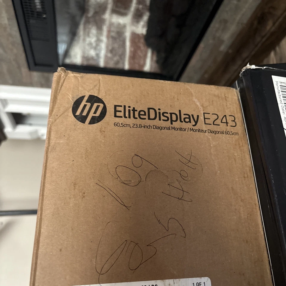 HP E243 Monitor 24" Full HD IPS LED Display HDMI DP USB - Image 4 of 4