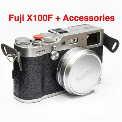 Fujifilm Fuji X100F Digitalkamera Silber - Bild 1 von 4
