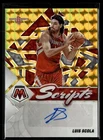 2021-22 MOSAIC YELLOW SCRIPTS AUTO LUIS SCOLA ROCKETS