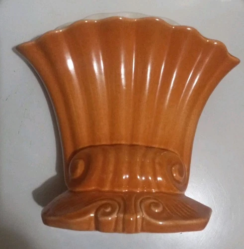 Vintage Red Wing USA Art Pottery Vase #1295 8 in.  