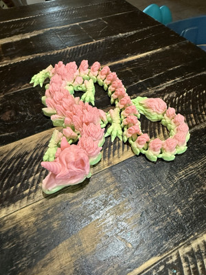 3-D Printed Unicorn Dragon