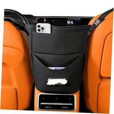 Between Seat Car Organizer with Multiple Pockets, Purse Holder for Black-1PC