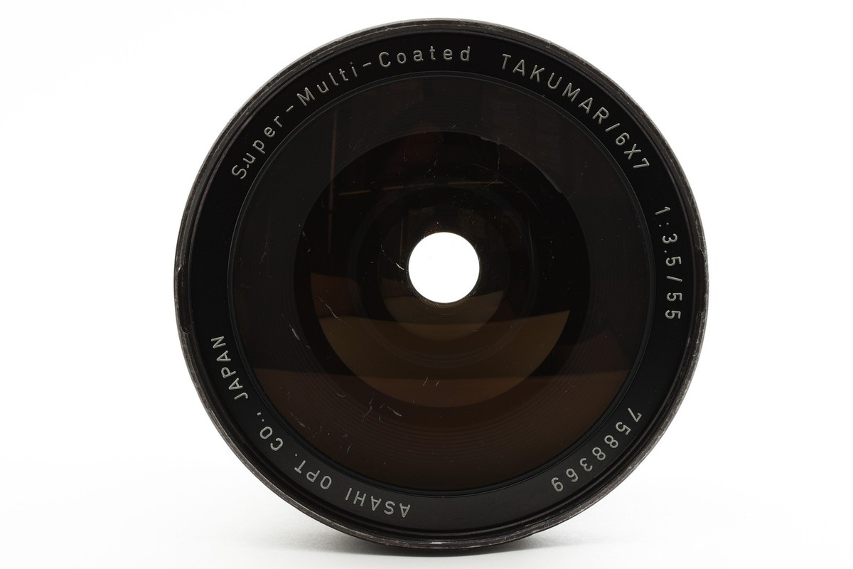 美品 Pentax TAKUMAR 6X7 55mm F3.5 #8706 PENTAX SUPER-MULTI-COATED TAKUMAR 6x7 55mm F3.5 Operation