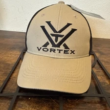 Vortex Optics Full Tine Snap Back Hat Brown/Black Trucker Cap