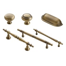 Strong Brass Cabinets Pulls Ergonomic Handle Multiple for French Door Drawer