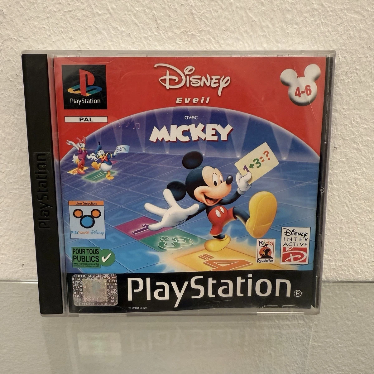 TOPOLINO E LE Sue Avventure per Sony Playstation 1 PS1 - Italiano No Manuale EUR 17,90 - IT