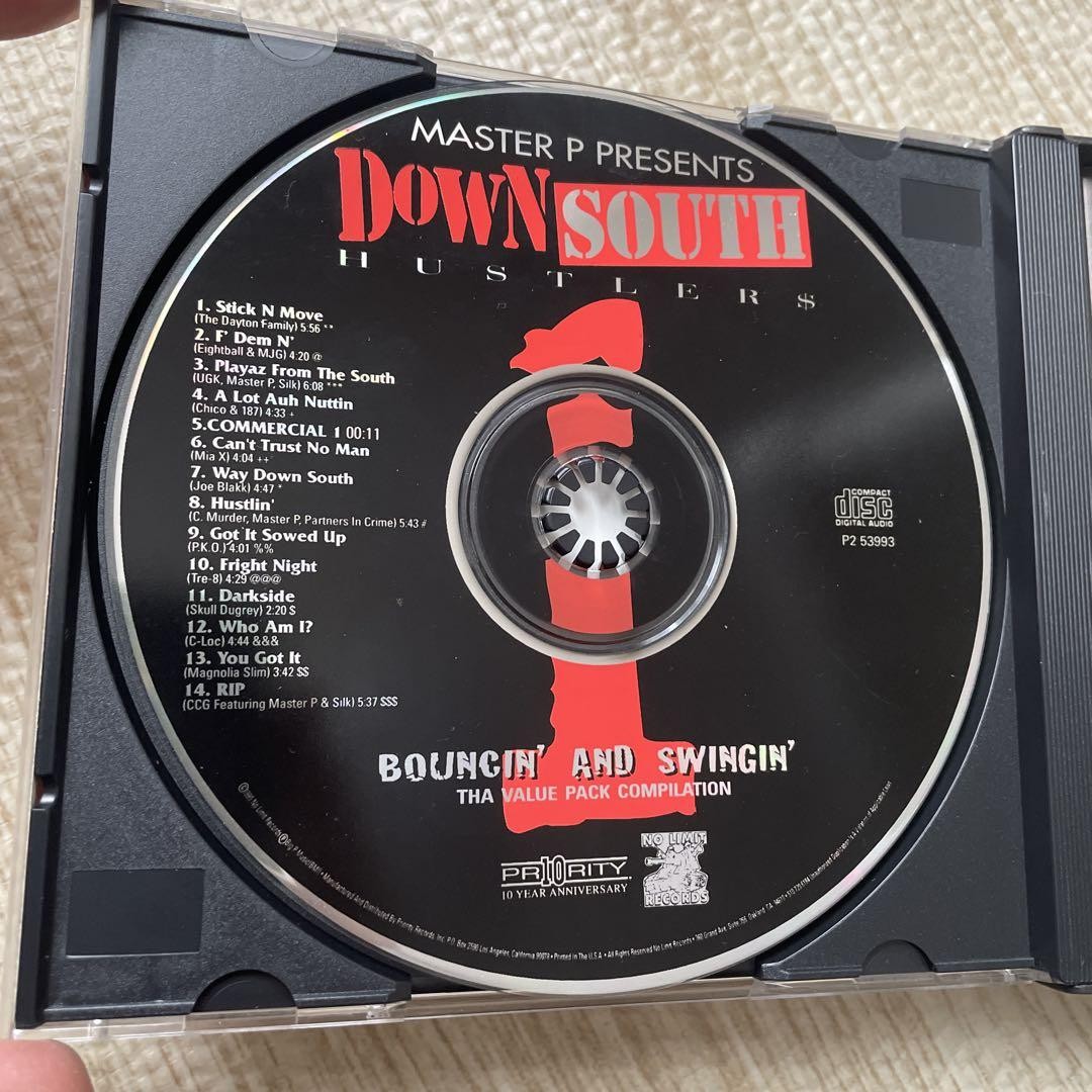 Southern Hustlers Bouncing G-Rap Southern Hip Hop Music Cd