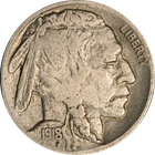 1918-D Buffalo Nickel