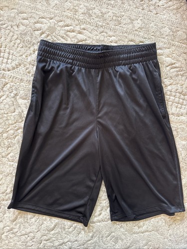 Cat & Jack Black Athletic Shorts Elastic Waist Boys XL 16