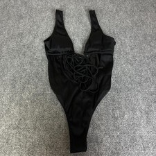 Black one piece swimsuit