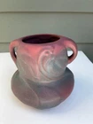 Van Briggle Pottery Mulberry Floral Ceramic Vase
