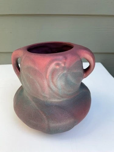 Van Briggle Pottery Mulberry Floral Ceramic Vase