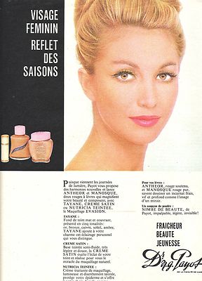 ADVERTISING ADVERTISING 034 1964 Dr G.PAYOT cosmetics