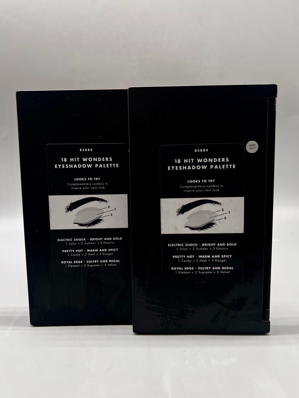 e.l.f. 18 Hit Wonders Eyeshadow Palette 18 Shades Matte, Satin & Shimmer 2 PACK