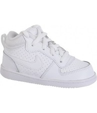 KID'S / TODDLER NIKE COURT BOROUGH MID 839981 - 100 SIZE 4 , 9 NIB
