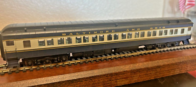 BALTIMORE & OHIO''HEAVYWEIGHT'' PULLMAN WINDOW COACH HO Scale INTERIOR NEW RTR OOP