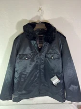 VTG Gerber Outerwear Tactical Bomber Jacket Removable Collar 3M Thinsulate 46 L