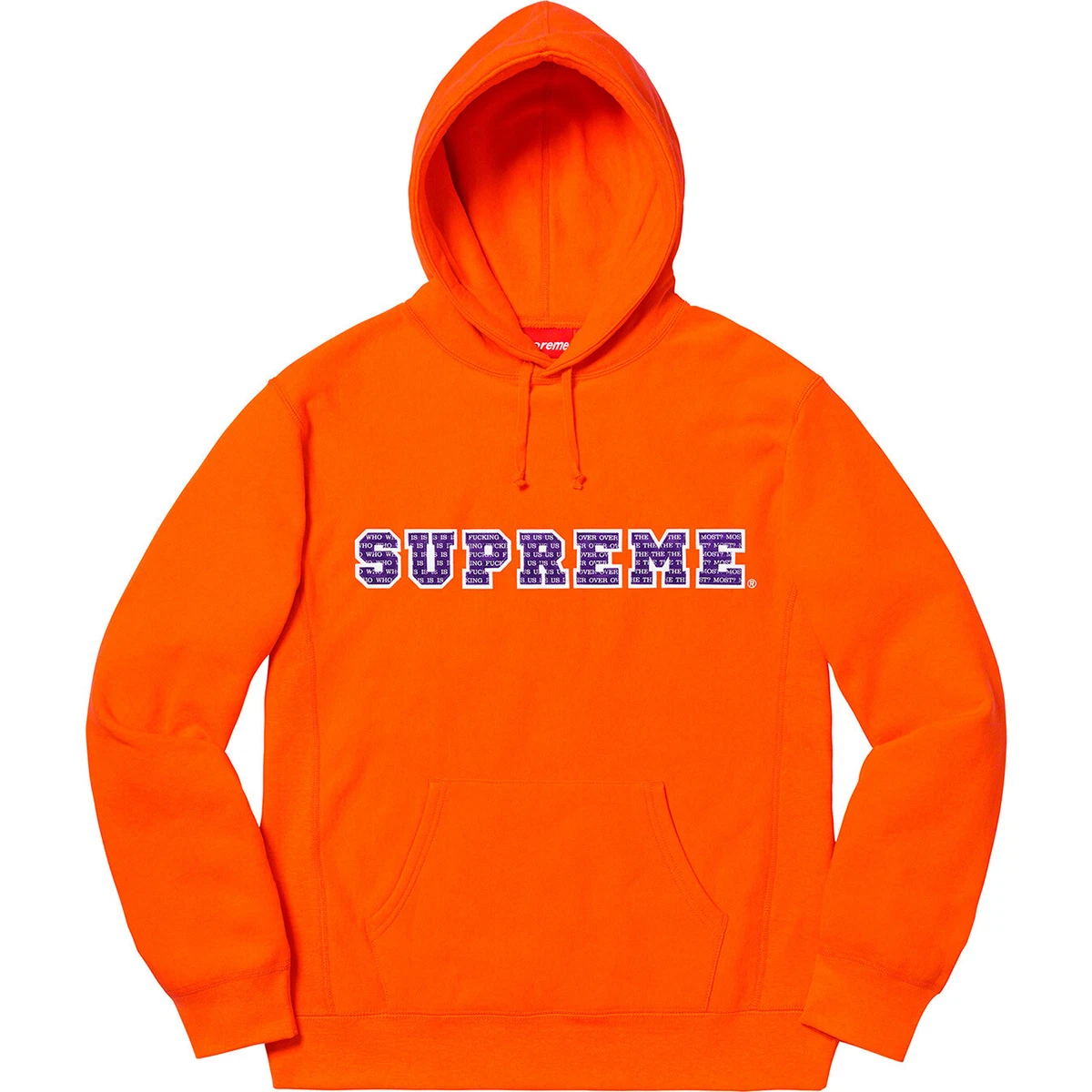 Supreme Orange Hoodies & Sweatshirts for Men for Sale | Shop Men's